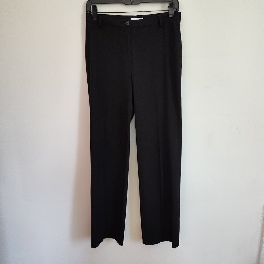 Charter Club Black Straight-Leg Pant
